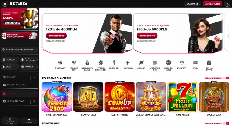 Betista kasyno online opinie