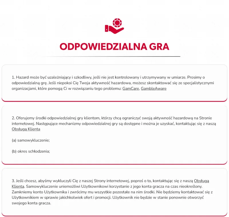 Odpowiedzialna gra